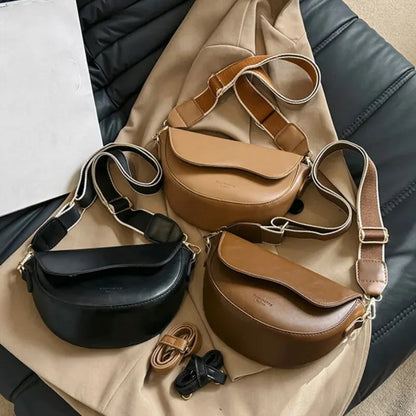 Luxury Vintage Saddle Bag