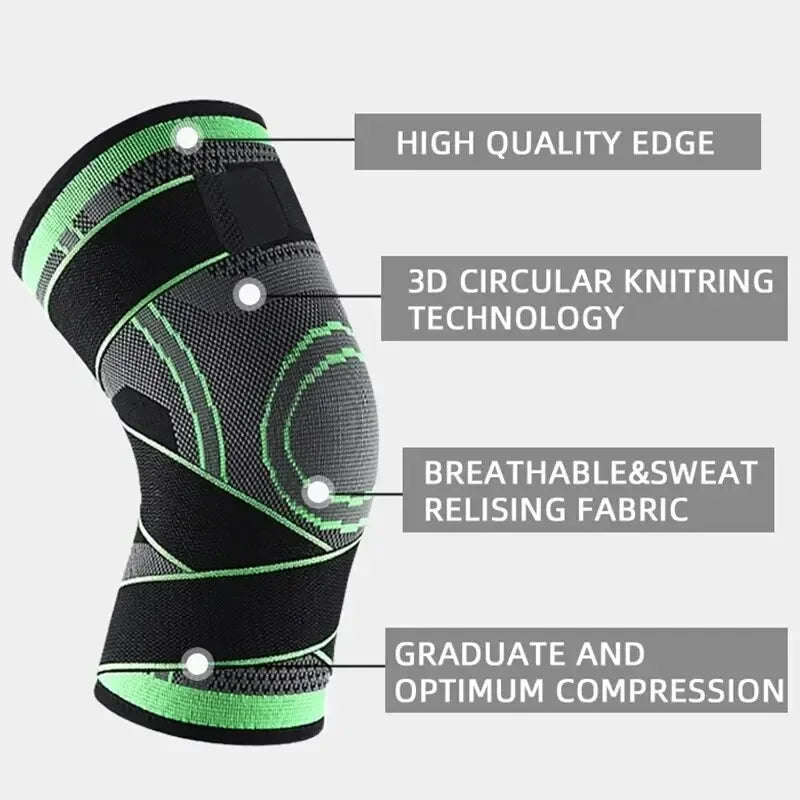 Adjustable Knee Compression Sleeve for Joint Support - 2
