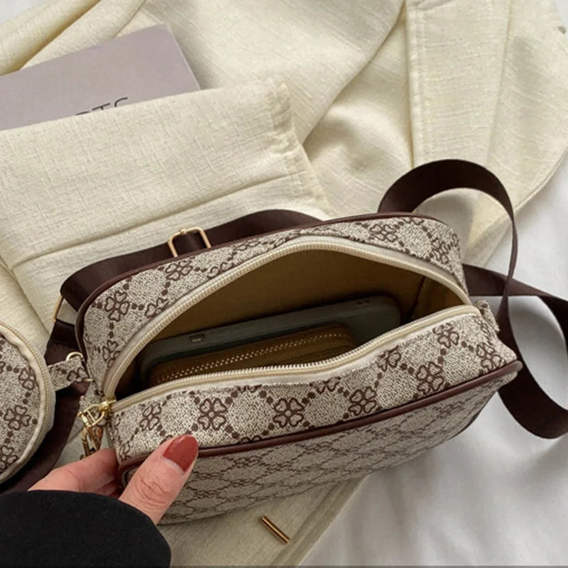 Trendy Plaid Crossbody
