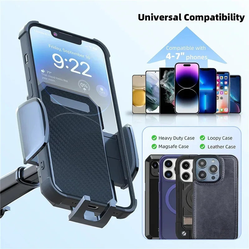 Gravity Air Vent Car Phone Holder - Secure Hands-Free Mount for Smartphone - 23