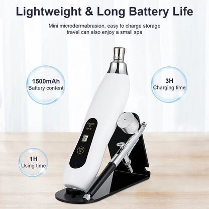 2-in-1 Diamond Microdermabrasion Machine & Hydrating Airbrush
