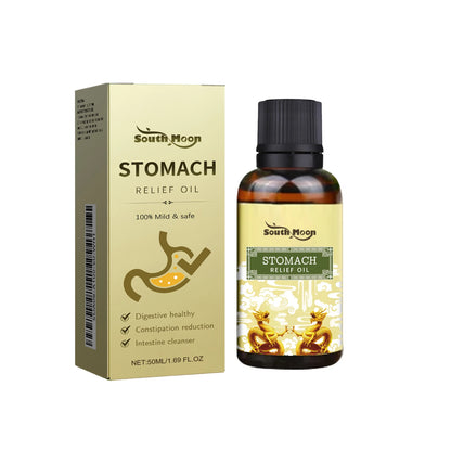 Natural Herbal Abdominal Massage Oil for Digestive Comfort & Constipation Relief