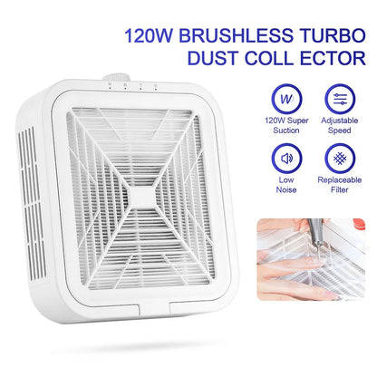 Brushless Nail Dust Collector & Extractor