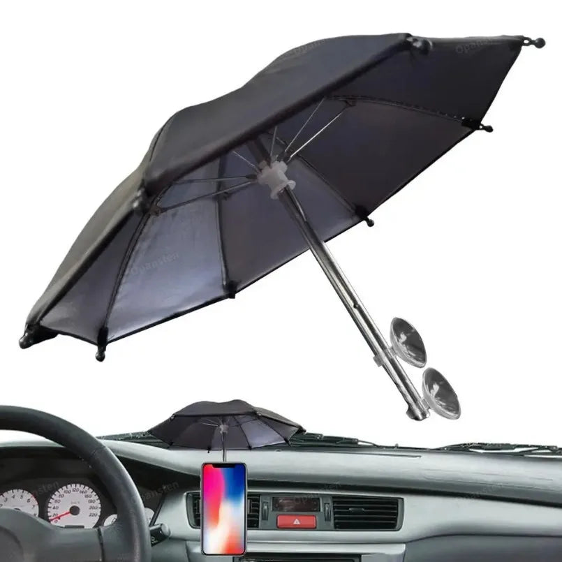 Mobile Phone Parasol Sun Shade Umbrella for Smartphone Screen Protection
