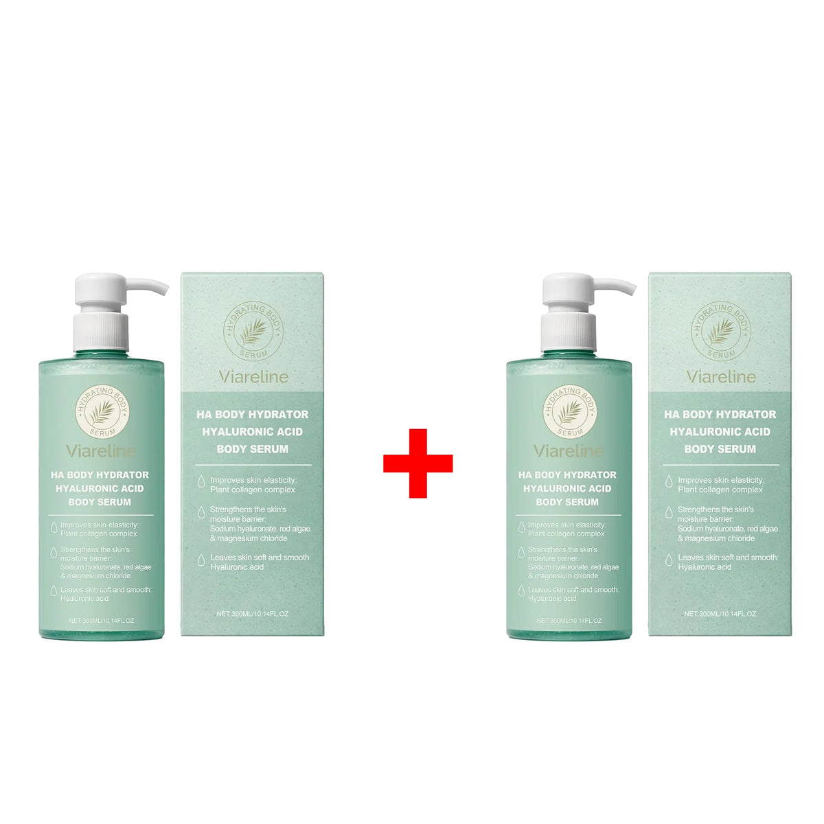 Hyaluronic Acid Hydrating Body Serum for Smooth and Elastic Skin