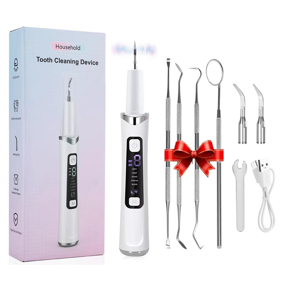 Ultrasonic Electric Teeth Cleaner & Tartar Remover for Professional Oral Care