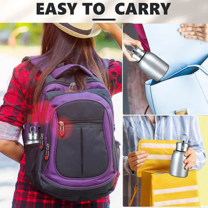 Stainless Steel Mini Vacuum Insulated Travel Water Bottle - 300ml