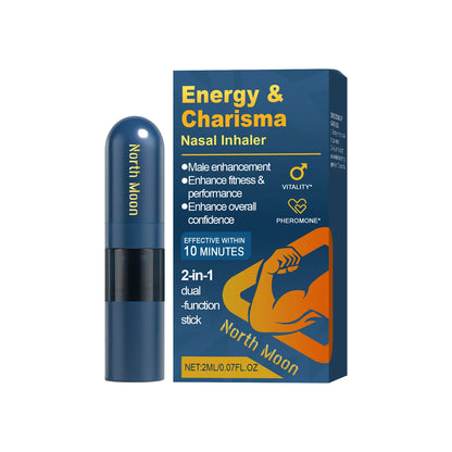 Energy & Charisma Nasal Inhaler - Male Vitality & Performance Support Stick