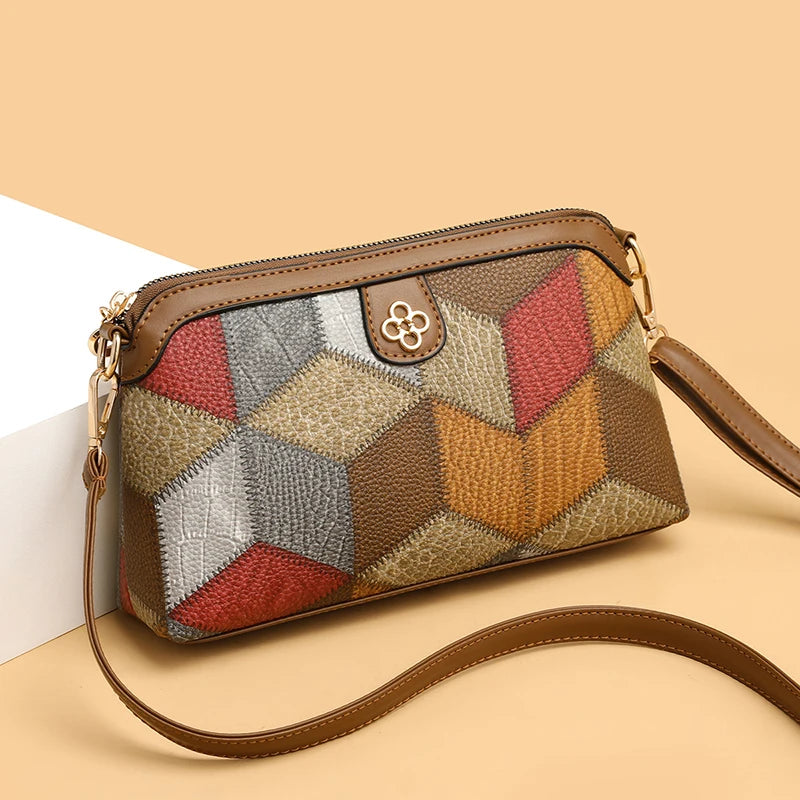 Luxury Argyle Pattern Crossbody