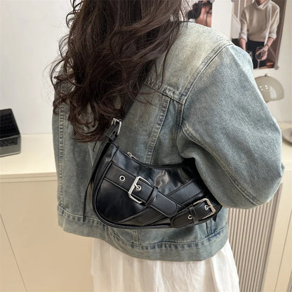 Luxury Vintage Stone Shoulder Bag