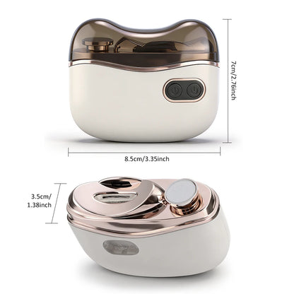 Electric Automatic Nail Trimmer & Polisher with LED Light for Safe Nail Care