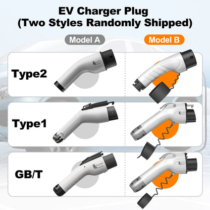 Portable Type 2 EV Charger - 3.5KW Smart App Controlled Fast Charging Cable