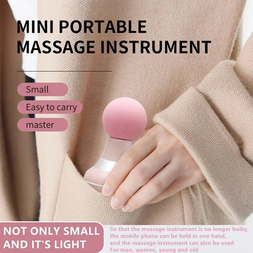 Mini Deep Tissue Massage Gun - Portable Handheld Muscle Massager