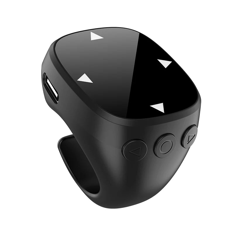 Smart Bluetooth Fingertip Ring Remote Control - TikTok Scroller & Camera Shutter