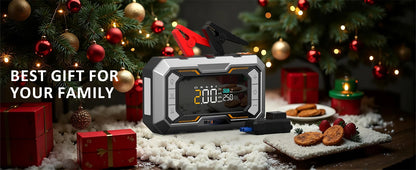 1500A Portable Car Jump Starter & 150 PSI Tire Inflator Air Compressor