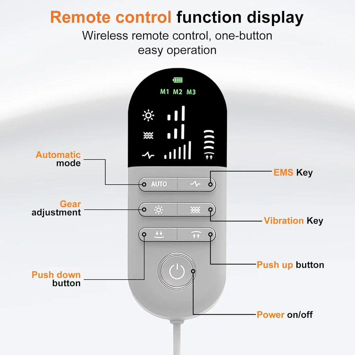 Electric Lumbar Traction Massager – Heated Back Stretcher & Spine Support Device