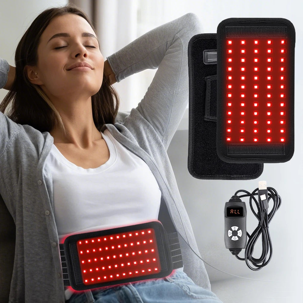 Red Light Therapy Device - Infrared LED Pain Relief & Skin Rejuvenation Belt - 1