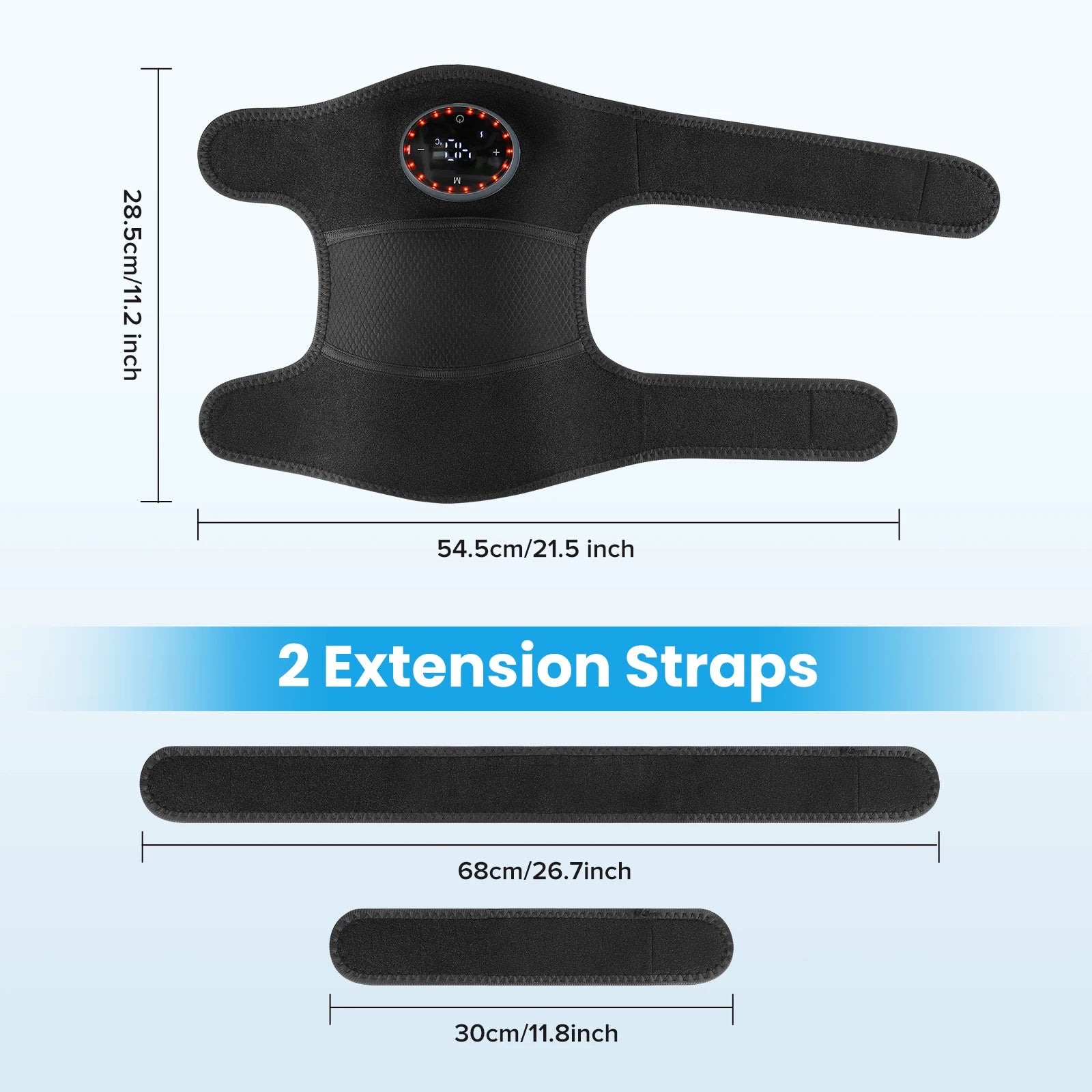 3-in-1 Heated Knee Shoulder Elbow Massager with Vibration - 29