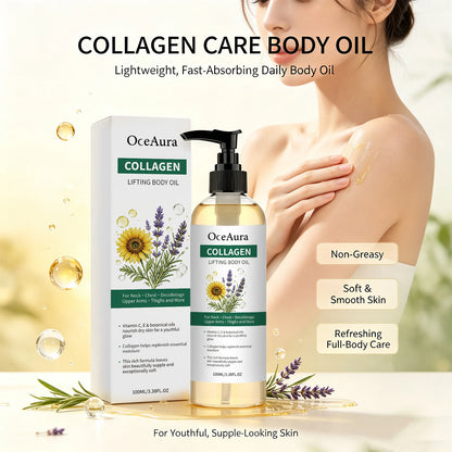 Collagen Lifting Body Oil for Skin Tightening & Deep Hydration