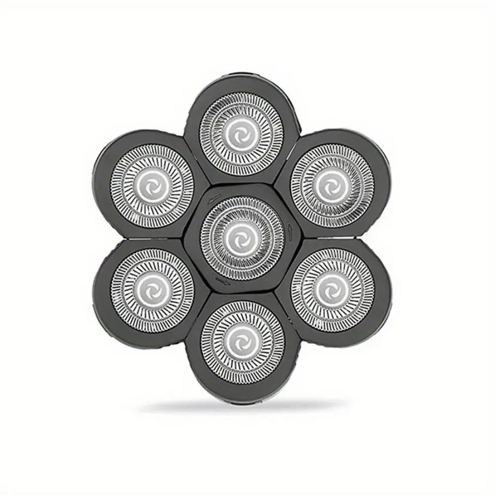 5-Head Rotary Shaver Replacement Blade - Washable Razor Accessory