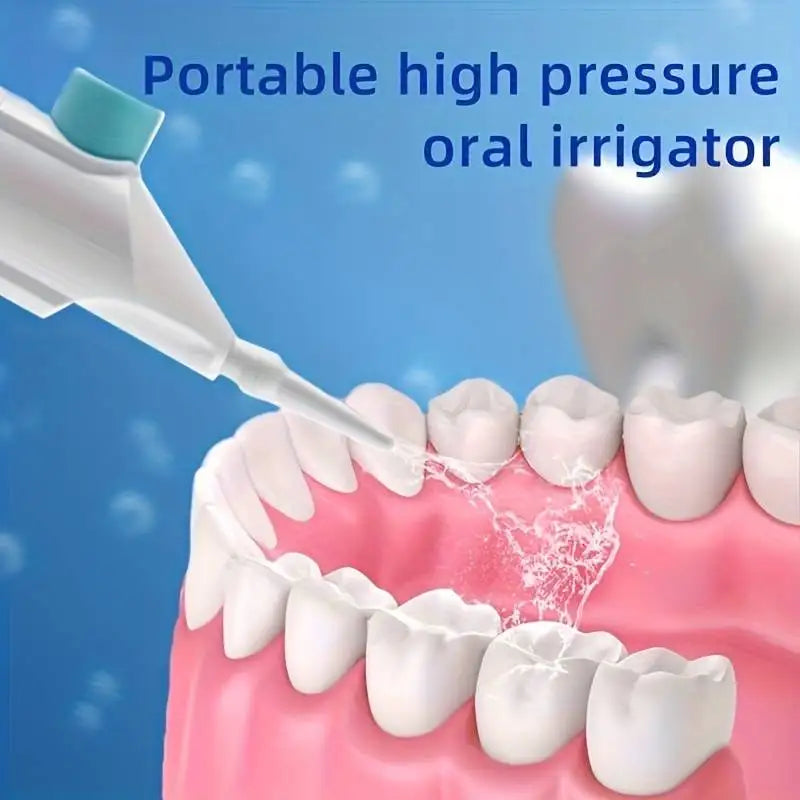 Portable Manual Water Flosser & High Pressure Oral Irrigator - 2