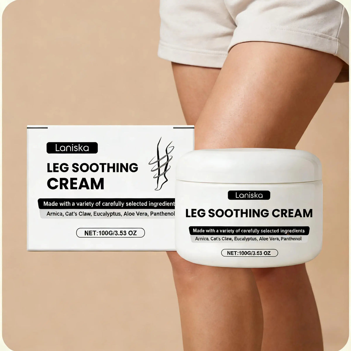Leg Soothing Muscle Relaxation Massage Cream - Hydrating Relief for Tired Legs