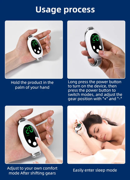Microcurrent Handheld Sleep Aid Device for Insomnia & Anxiety Relief