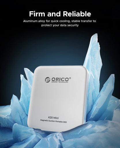 Orico Magnetic Portable SSD 20Gbps for iPhone 16/15 Pro & USB-C Devices