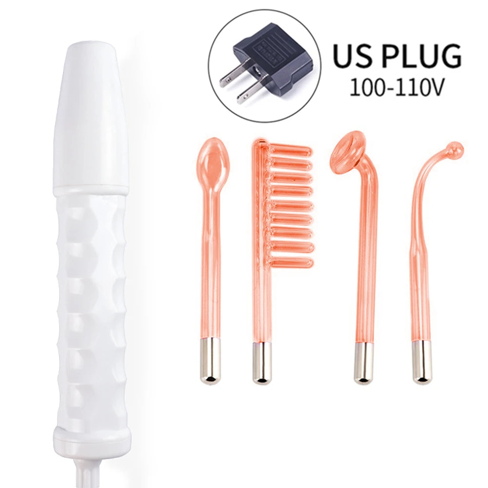4-in-1 High Frequency Facial Therapy Wand for Acne - 28