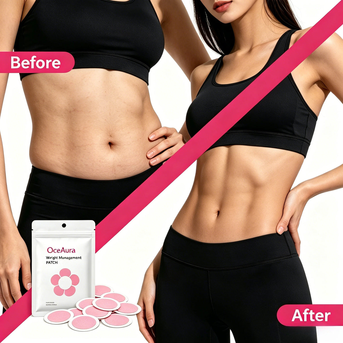 Natural Slimming Belly Patches - Weight Management & Body Shaping Detox Stickers