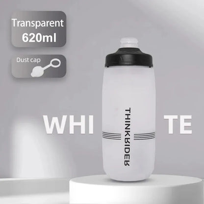 ThinkRider Sports Water Bottle - Leak-Proof Squeeze Bottle for Cycling & MTB