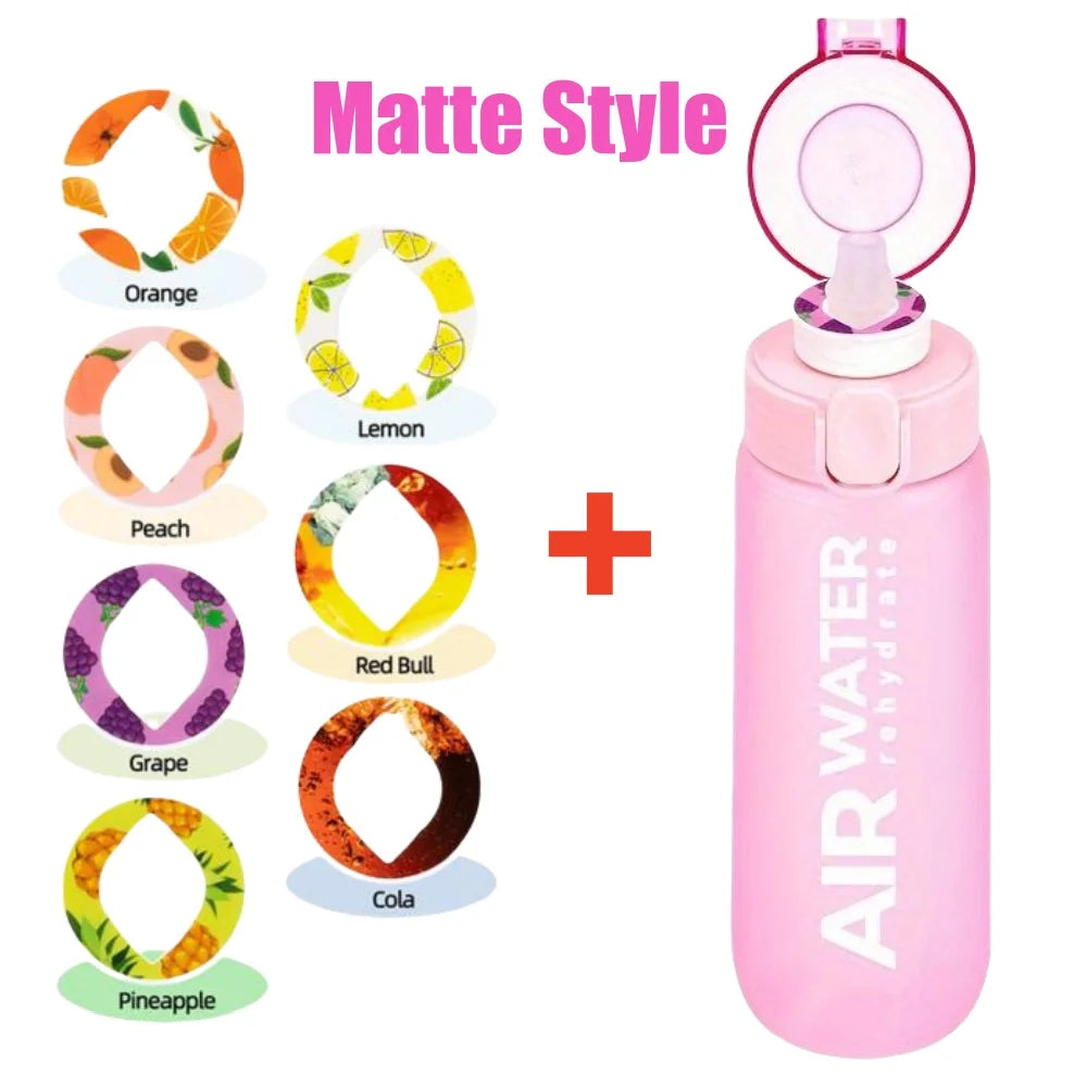 Aroma Water Bottle with 7 Fruit Pods – 750ml Scented Fitness Water Cup - 31