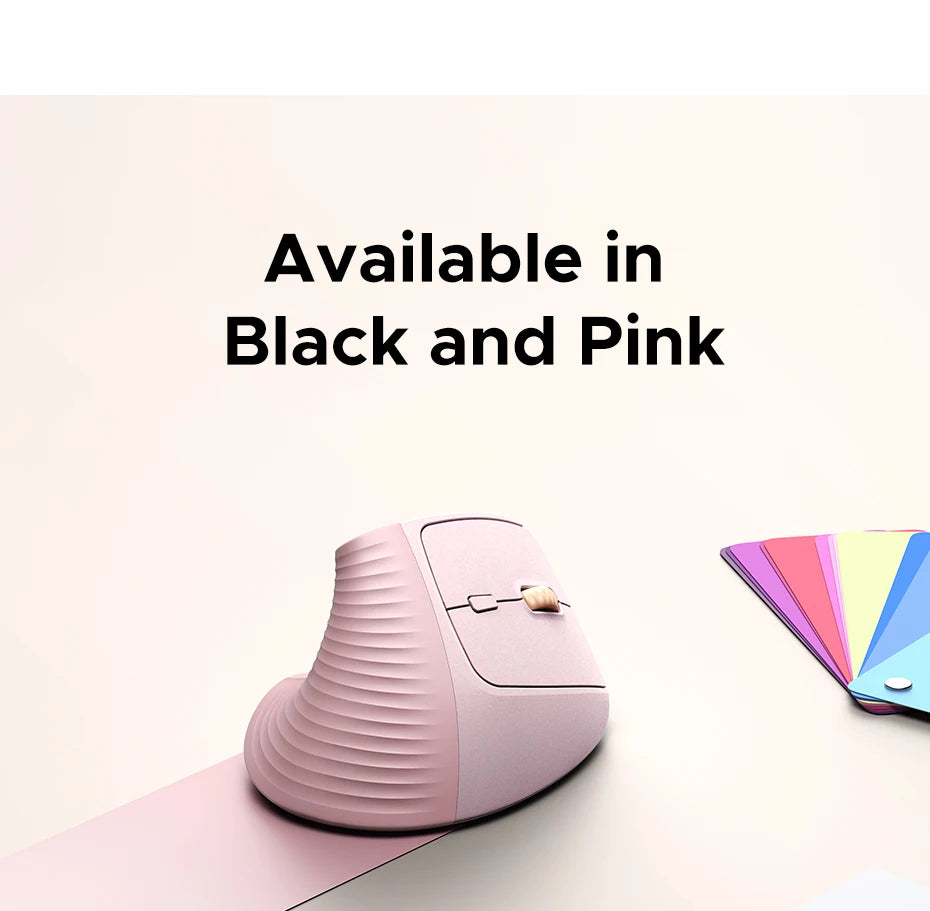 Vertical Ergonomic Wireless Mouse 4000 DPI Optical 2.4G Silent Click