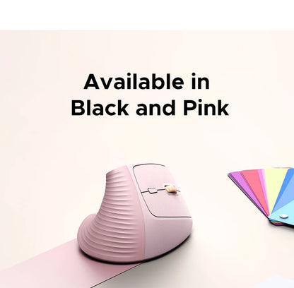 Ergonomic Vertical Wireless Mouse - Bluetooth & 2.4G 4000DPI Silent Mouse