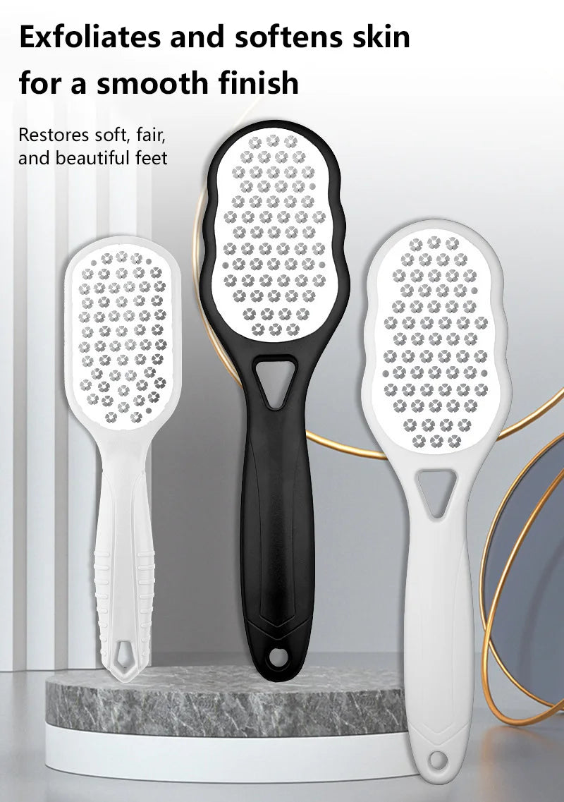 Professional Stainless Steel Foot File for Pedicure & Cracked Heel Removal