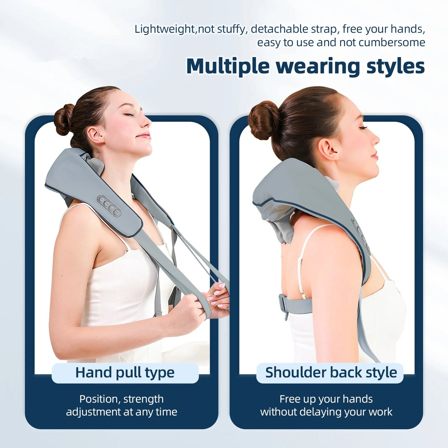 Brushless Neck & Shoulder Massager for Deep Trapezius Relief