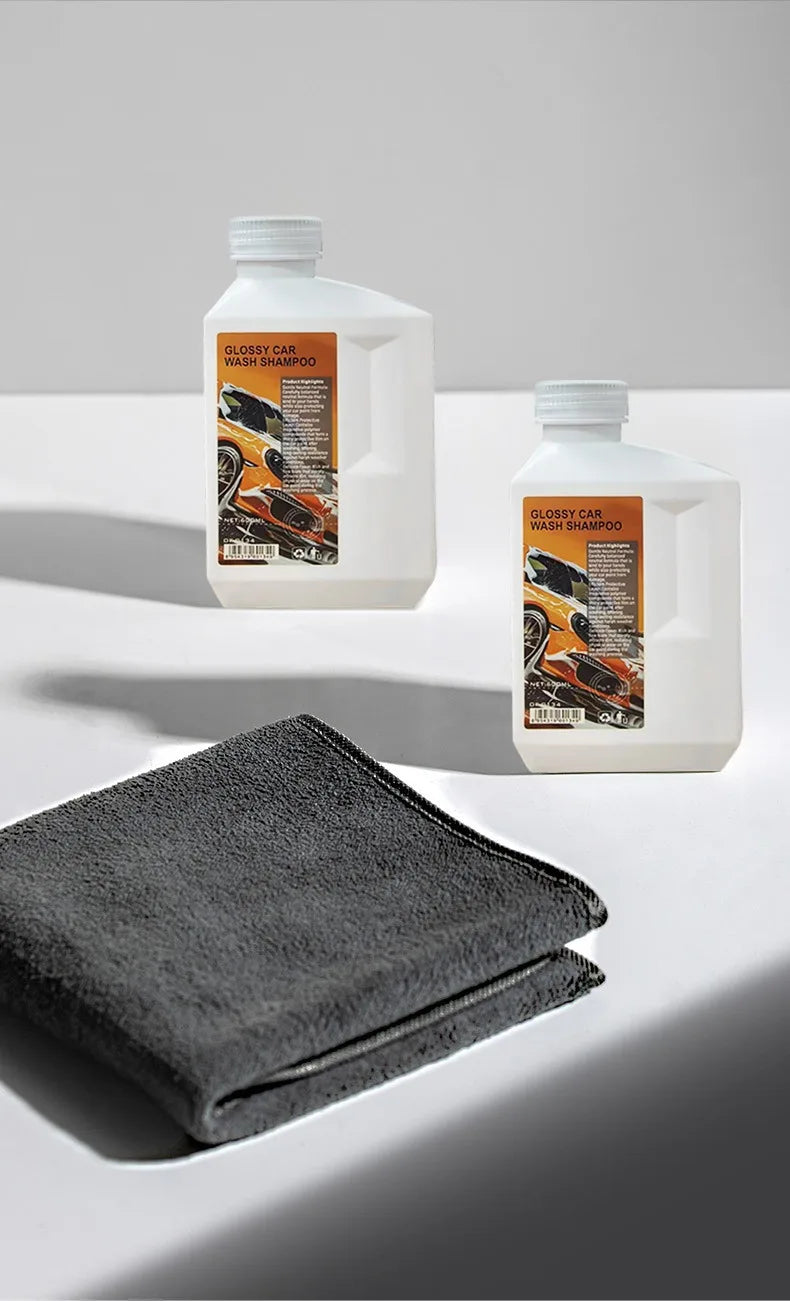 Concentrated Car Wash Shampoo & Protective Wax Liquid - 13