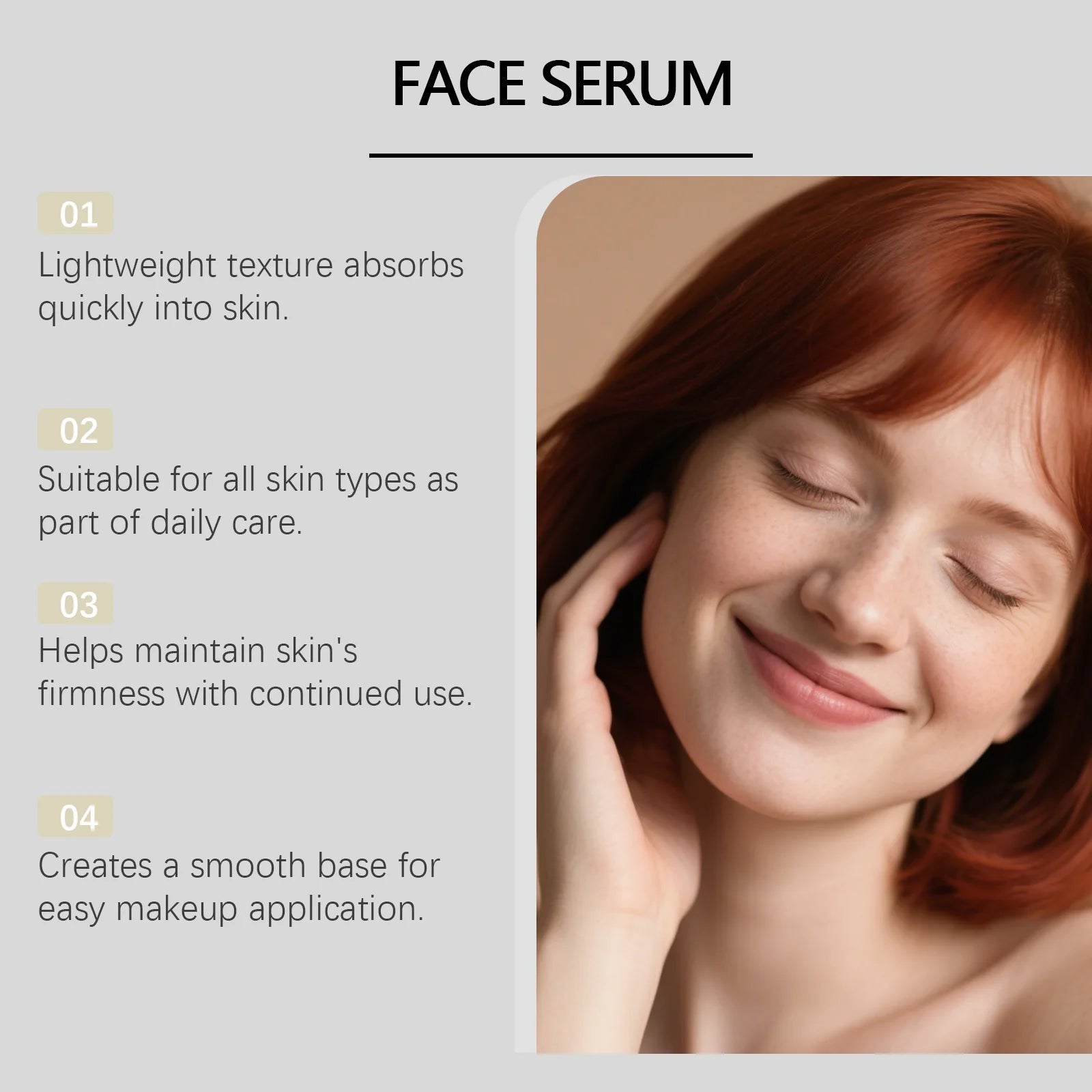 Omega-PDRN Hydrating Face Serum - Brightening & Repairing Skincare Essence - 10