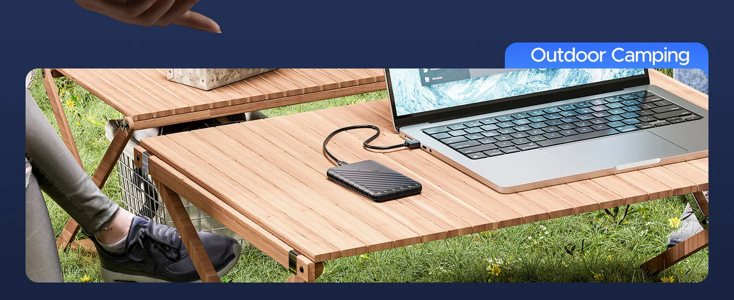 2.5" SATA to USB 3.0 External Hard Drive Enclosure Case for SSD/HDD