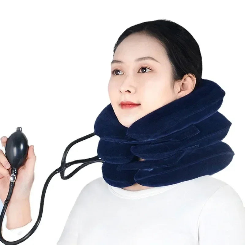 Inflatable Cervical Neck Traction Device for Instant Pain Relief - 7