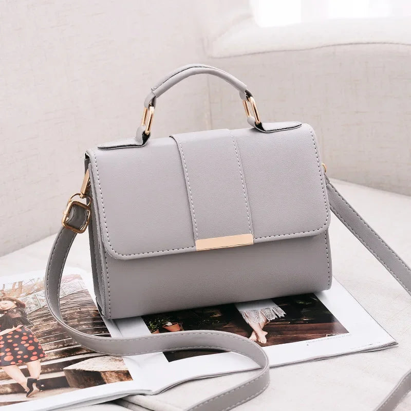 Luxury Solid Flap Crossbody