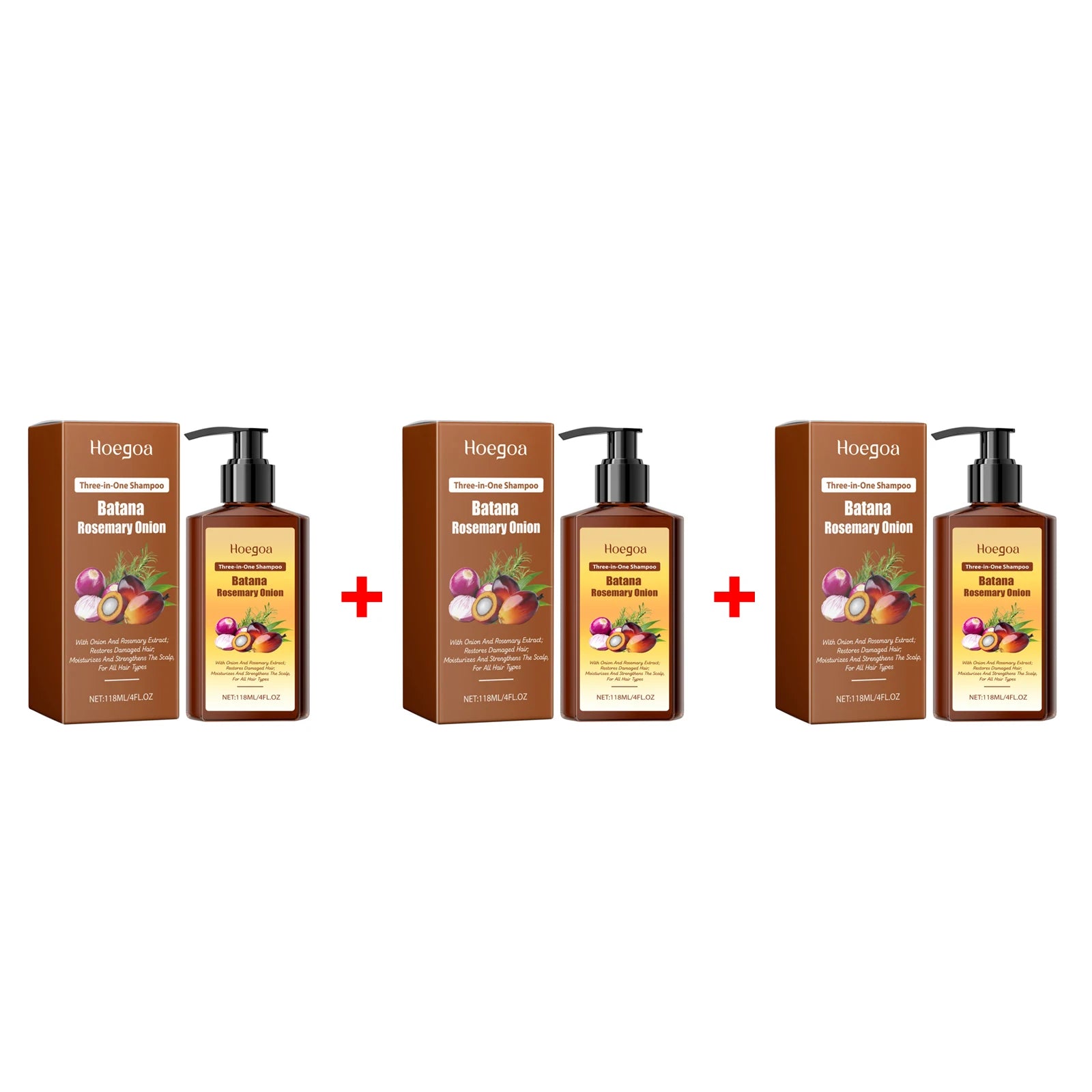 Batana & Rosemary Hair Growth Shampoo for Deep Scalp Repair & Anti-Dandruff - 15