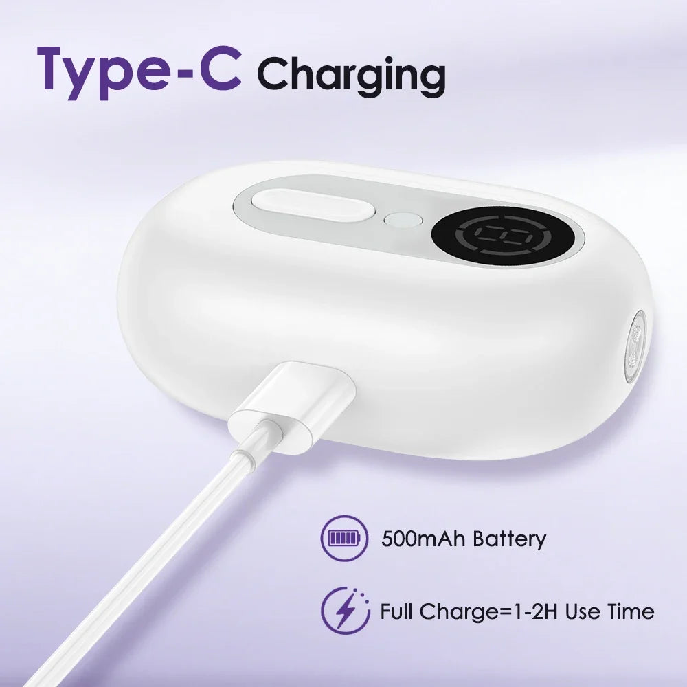 4-in-1 Electric Nail Clipper with UV Lamp and Precision Polisher - 6