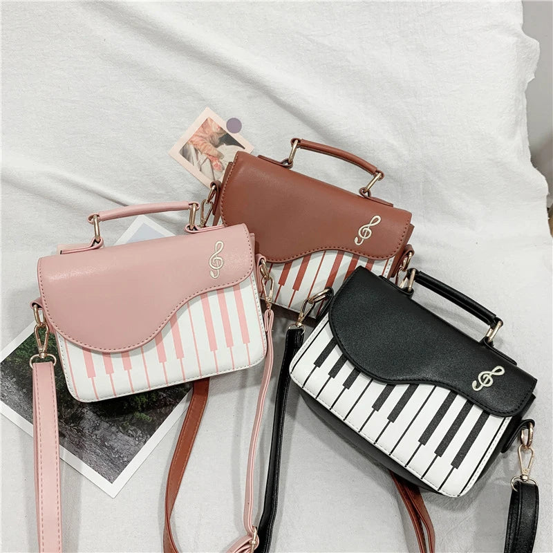 Luxury Piano Novelty Crossbody Bag
