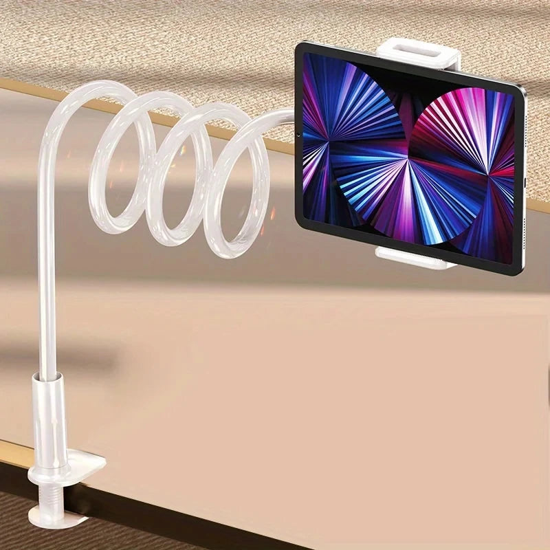 Foldable Bedside Phone & Tablet Stand - Adjustable Lazy Holder for iPad