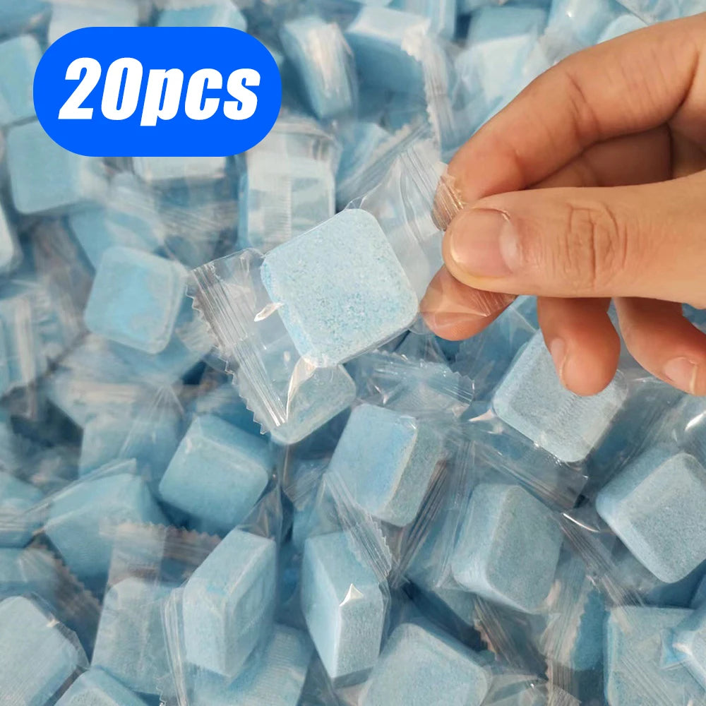Powerful Toilet Bowl Cleaner Tablets – Deep Stain & Odor Remover (10-20pcs)