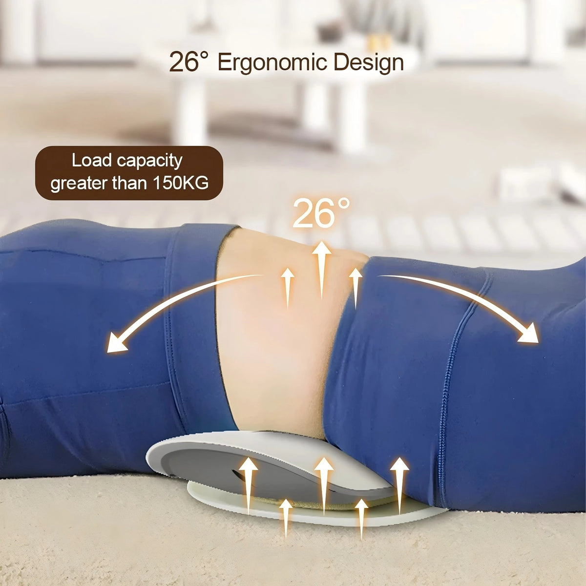 Electric Lumbar Traction Massager - Inflatable Back Stretcher & Spine Support Device
