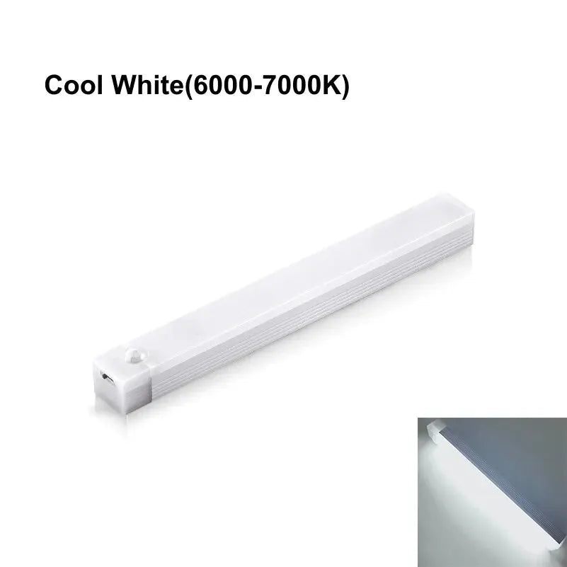 Dimmable Wireless Under Cabinet Bar Light - Rechargeable LED Motion Sensor Light - 16