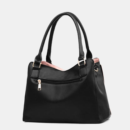 Luxury Soft Patchwork Tote