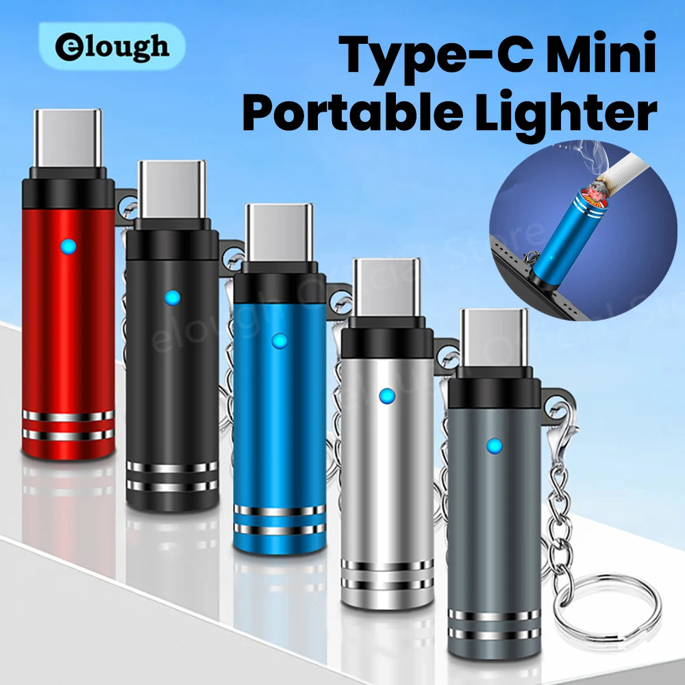 Mini USB-C Portable Cigarette Lighter - Instant Flameless Igniter - 1